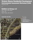 Image of Cover Page for E A W for Victoria Shores. 