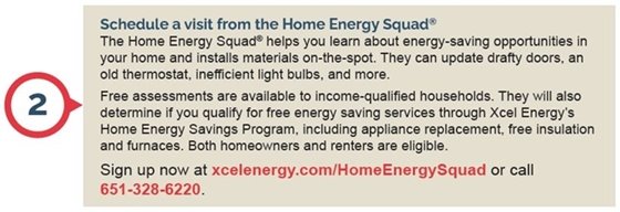 www.xcelenergy.com/HomeEnergySquad 