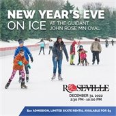 A group of ice skaters at the Guidant John Rose MN OVAL.