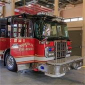 Fire Truck in Station