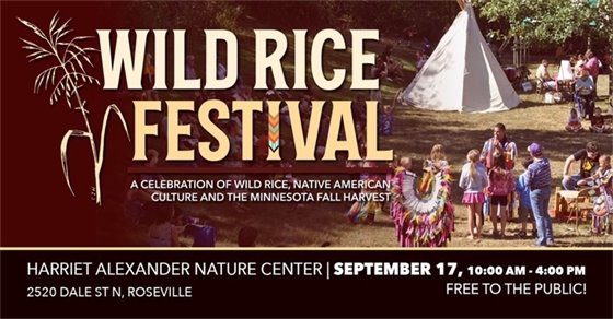Wild Rice Festival - a Celebration of Wild Rice, Native American Culture, and the Minnesota Fall Harvest.