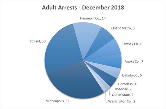 Adult Arrests 2018 December