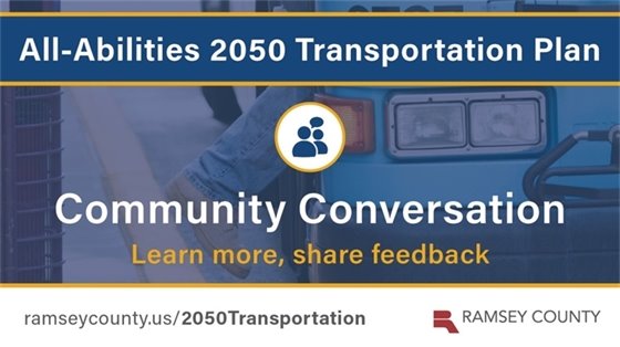 Attend a community conversation to learn about the All-Abilities 2050 Transportation Plan, where you can share your feedback and ask questions