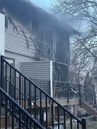 townhome fire