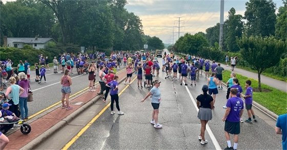 Run for the Roses starting line