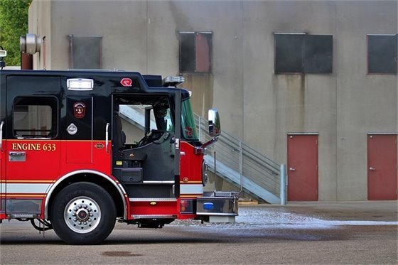 Live Burn Truck - North Metro Fire Buff