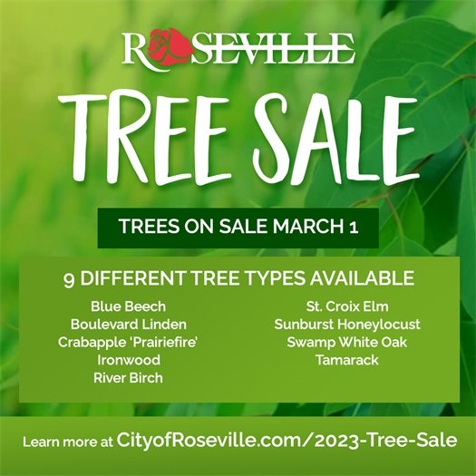 Roseville 2023 Tree Sale