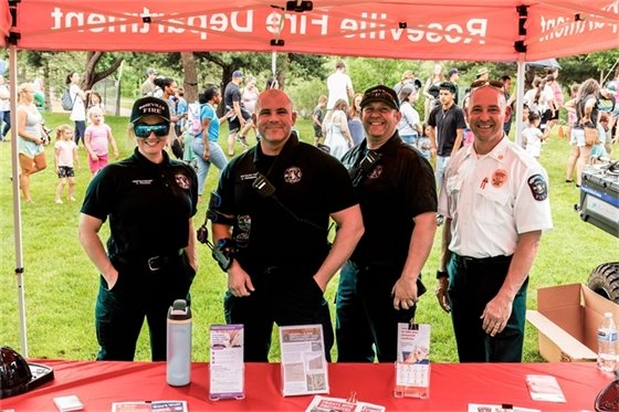 party in the park Rosefest