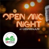 Open Mic Night at Cedarholm Community Building