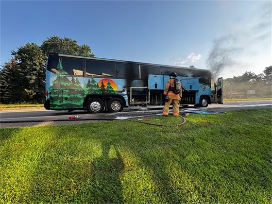 bus fire
