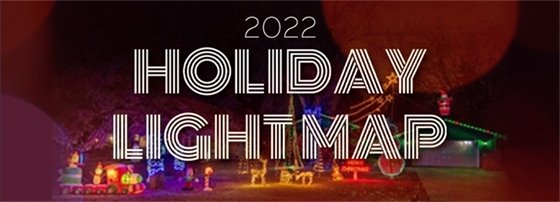 2022 Holiday Light Map