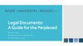 Legal Documents 101