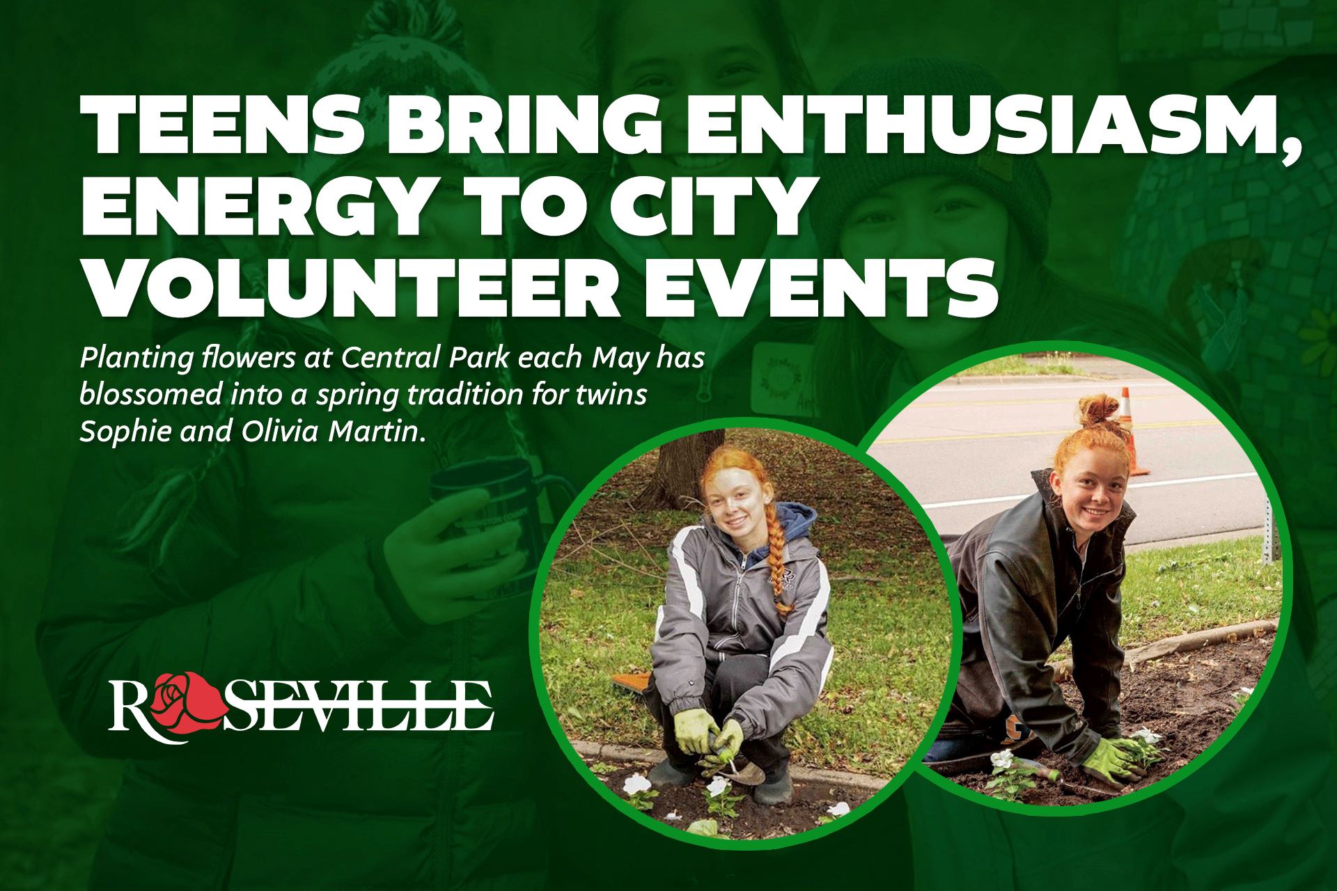 Teens bring enthusiasm, energy to city volunteer events