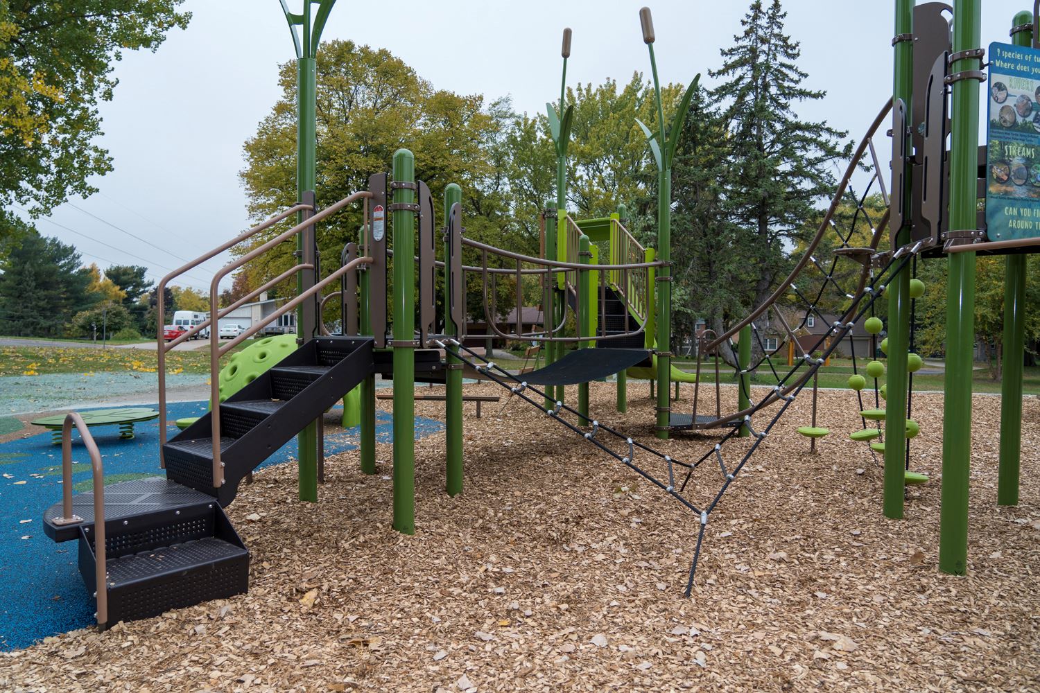 The new playground at Keya Park.