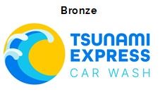 Tsunami Express Car Wash logo