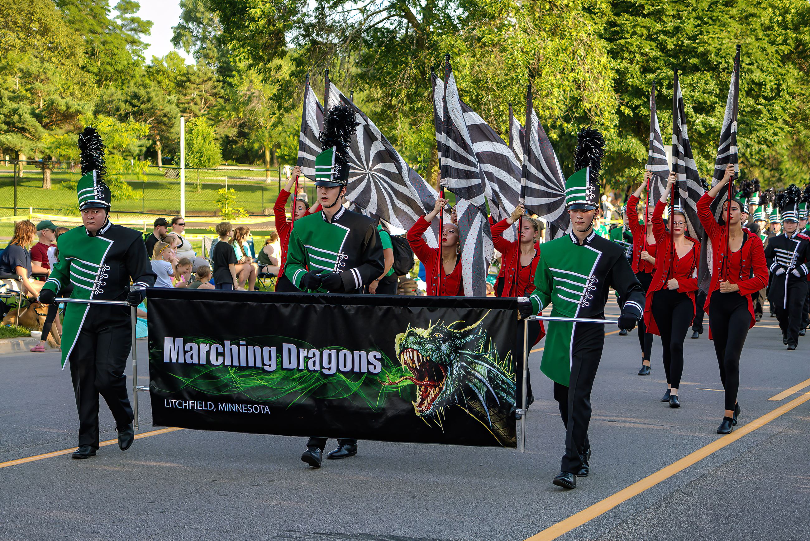 32nd Annual Rose Parade, Rosefest 2024, marching band
