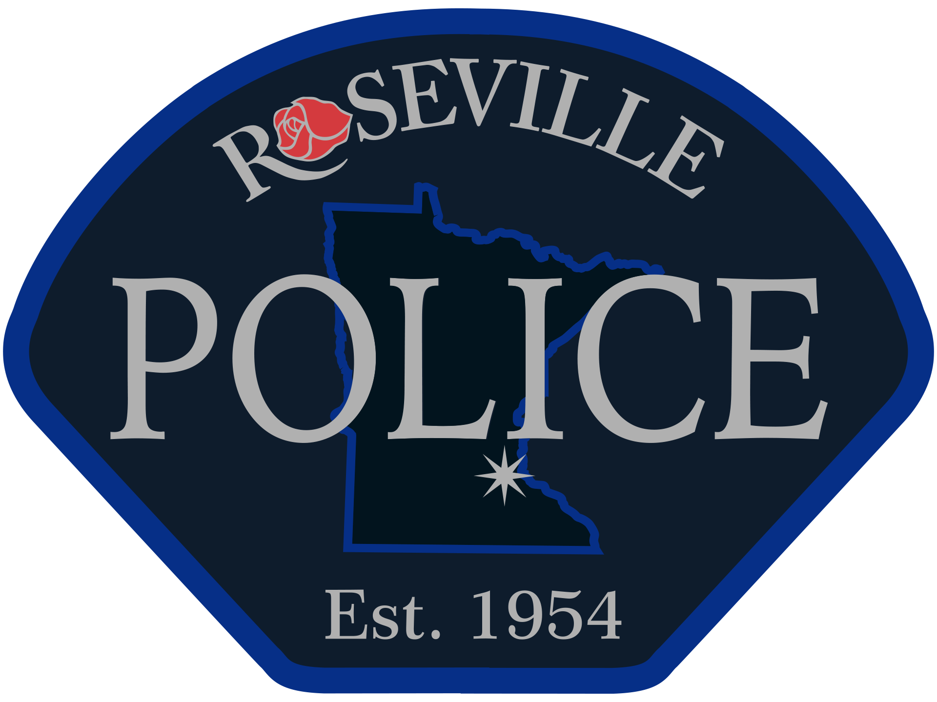 Roseville Police Department Patch