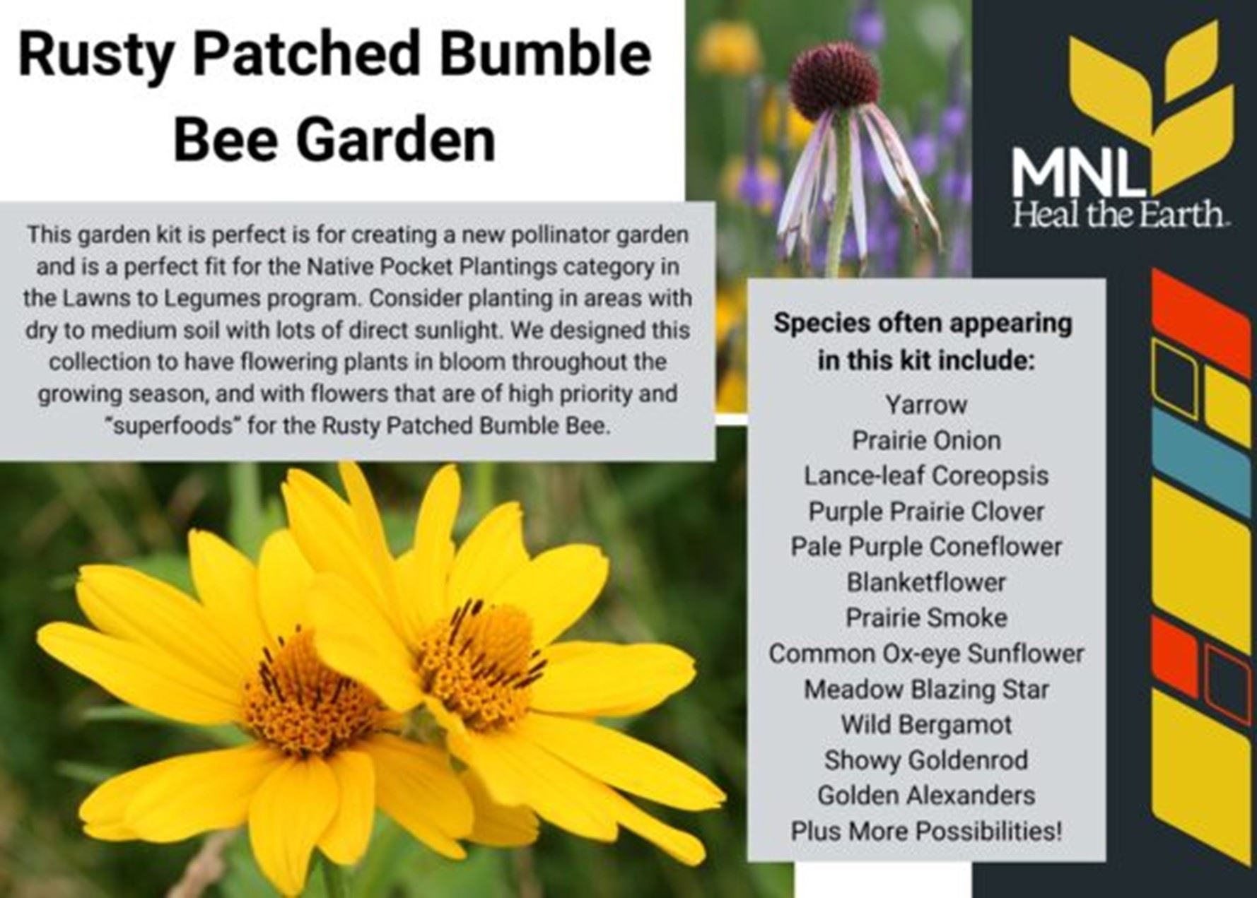 Rusty Patched Bumble Bee Garden